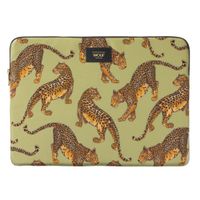 Wouf Daily Laptop hoes 13-14 inch - Laptopsleeve - Avo Leopard
