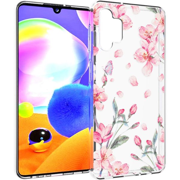 imoshion Design hoesje Samsung Galaxy A32 (5G) - Bloem - Roze