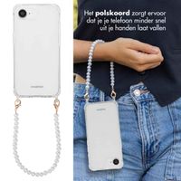 imoshion Backcover met Telefoonkoorden Apple iPhone 16e - Parels