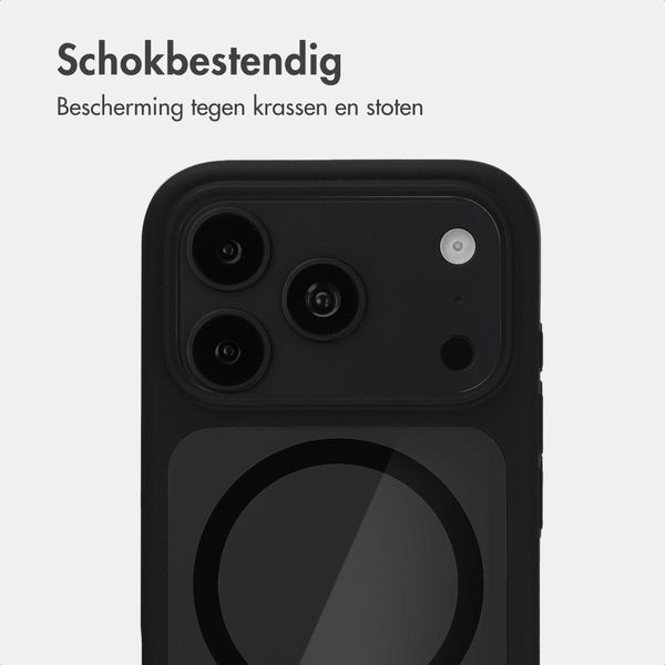 Accezz Hold Backcover met MagSafe Apple iPhone 18 Pro Max / 17 Pro Max - Black