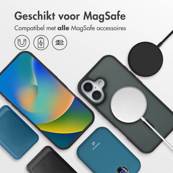 imoshion Color Guard Backcover met MagSafe iPhone 16 - Zwart