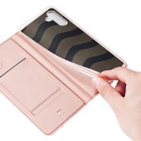 Dux Ducis Slim Softcase Bookcase Samsung Galaxy A14 (5G/4G) - Rosé Goud