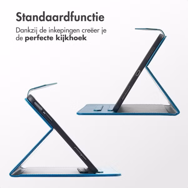 imoshion Mandala Bookcase Samsung Galaxy Tab S9 11.0 inch / S10 Lite / S10 FE / S9 FE 10.9 inch - Turquoise