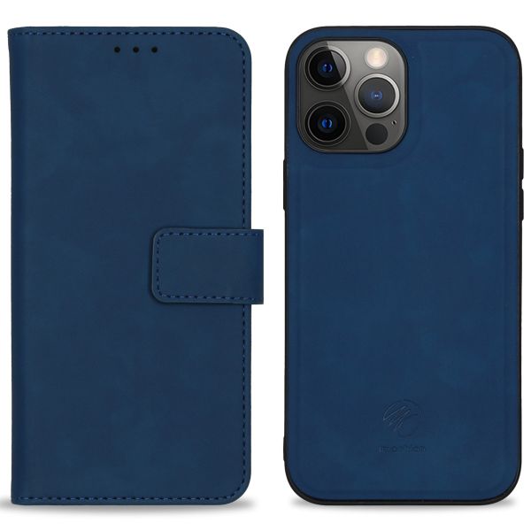 imoshion Uitneembare 2-in-1 Luxe Bookcase iPhone 13 Pro Max - Blauw