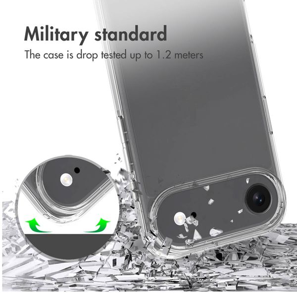 Accezz Xtreme Impact Back Cover Apple iPhone Air - Transparent