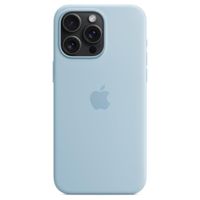 Apple Silicone Backcover MagSafe Apple iPhone 15 Pro Max - Light Blue