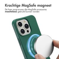 imoshion Color Backcover met afneembaar koord MagSafe Apple iPhone 15 Pro - Donkergroen