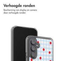 imoshion Design hoesje Samsung Galaxy A54 (5G) - Cherry Check