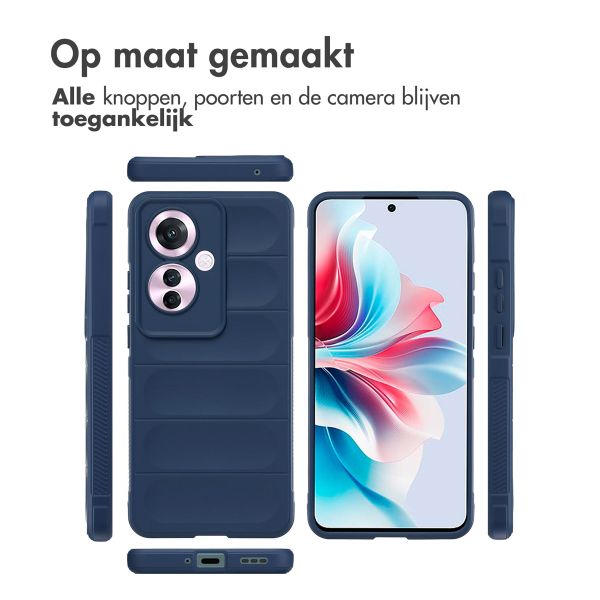 imoshion EasyGrip Backcover Oppo Reno 11 F - Donkerblauw