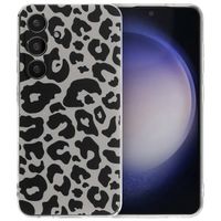 imoshion Design hoesje Samsung Galaxy S24 - Leopard Transparent