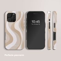 Selencia Vivid Tough Backcover met MagSafe Apple iPhone 16 Pro Max - Desert Waves Beige