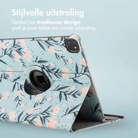 imoshion 360° Draaibare Design Bookcase iPad Pro 13 (2024) M4 - Flowers