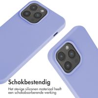 imoshion Siliconen hoesje met koord Apple iPhone 15 Pro Max - Paars