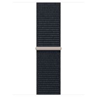 Apple Sport Loop band Apple Watch Series 1 t/m 9 / SE (38/40/41 mm) | Series 10 / 11 (42 mm) - Midnight Black