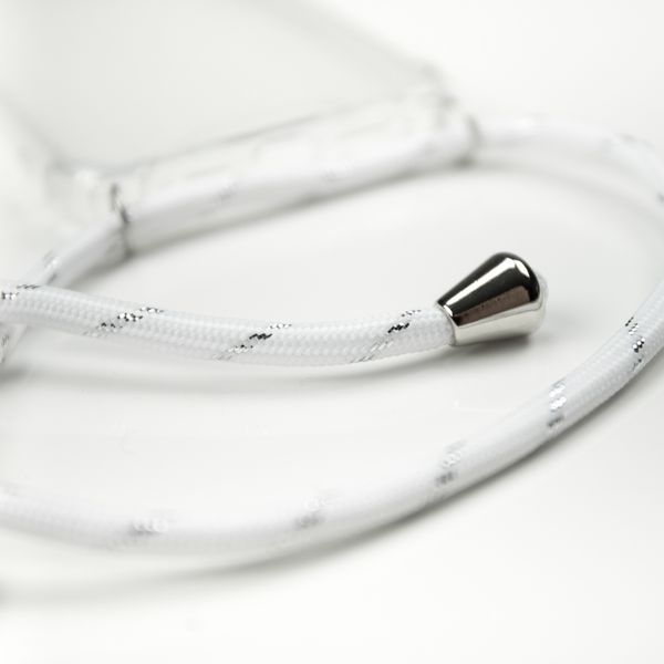 imoshion Backcover met koord Apple iPhone 11 - Wit Zilver