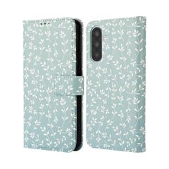 imoshion Design Bookcase Samsung Galaxy A26 - Smoke Green Flowers