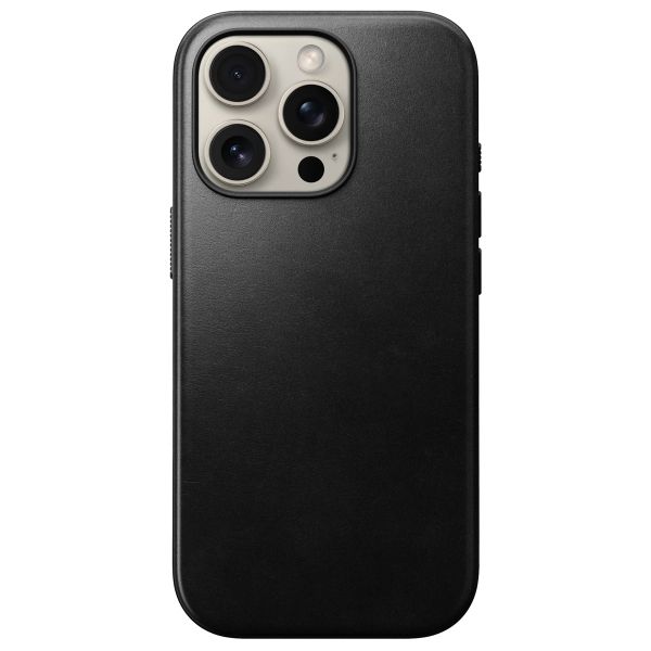 Nomad Modern Horween Leather Case iPhone 16 Pro - Black