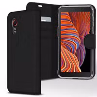 Accezz Wallet Softcase Bookcase Samsung Galaxy Xcover 5 - Zwart