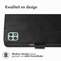 imoshion Luxe Bookcase Samsung Galaxy A22 (5G) - Zwart