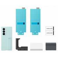 Samsung Silicone Case met stand Samsung Galaxy Z Fold 7 - Mint