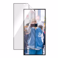 PanzerGlass Matrix Recycled Ultra-Wide Fit Anti-Bacterial Screenprotector incl. applicator Samsung Galaxy S25 Ultra