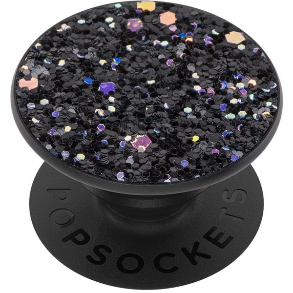 PopSockets PopGrip - Afneembaar - Sparkle Black