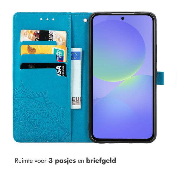 imoshion Mandala Bookcase Samsung Galaxy A57 (5G) - Turquoise