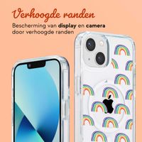 Ontwerp je eigen MagSafe Backcover met afneembaar koord Apple iPhone 13 - Transparant