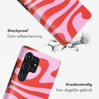 Selencia Vivid Backcover met MagSafe Samsung Galaxy S25 Ultra - Dream Swirl Pink