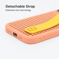 Callbuddy Hoesje met Strap Apple iPhone 16 Pro Max - Coral Pop