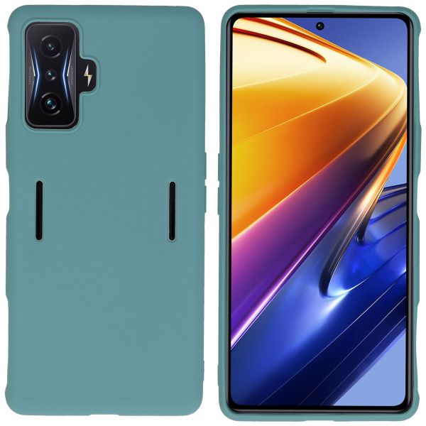 imoshion Color Backcover Xiaomi Poco F4 GT 5G - Donkergroen