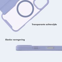 imoshion Transparante Bookcase met MagSafe Apple iPhone 16 - Lila