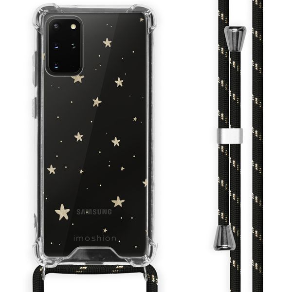 imoshion Design hoesje met koord Samsung Galaxy S20 Plus - Sterren - Goud