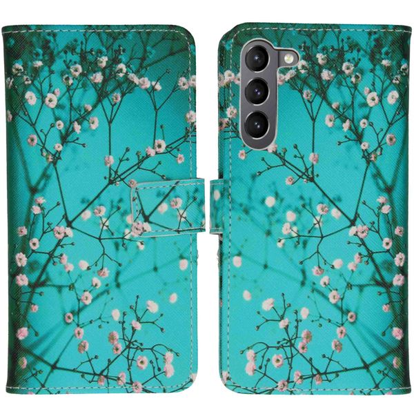 imoshion Design Softcase Bookcase Samsung Galaxy S23 Plus - Blossom