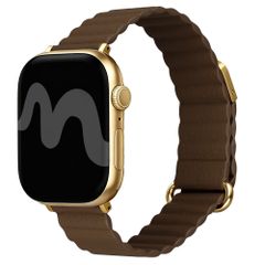 imoshion Magnetisch kunstleren bandje Apple Watch | 38/40/41/42 mm - Bruin