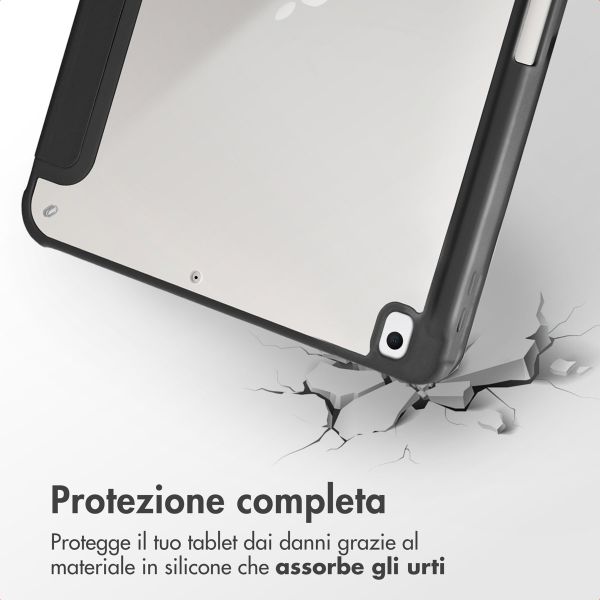 imoshion Origami Bookcase Apple iPad 9 (2021) 10.2 inch / iPad 8 (2020) 10.2 inch / iPad 7 (2019) 10.2 inch - Zwart