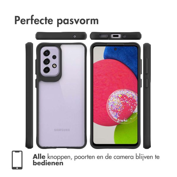 imoshion Rugged Hybrid Case Samsung Galaxy A33 - Zwart