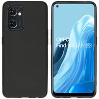 imoshion Color Backcover Oppo Find X5 Lite 5G - Zwart