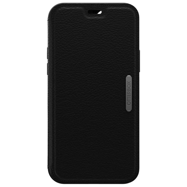 OtterBox Strada Bookcase Apple iPhone 12 (Pro) - Zwart