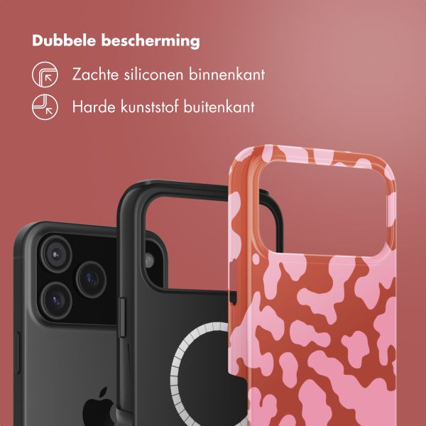 Selencia Vivid Backcover met MagSafe Apple iPhone 17 Pro Max - Moo’d Blush Pink