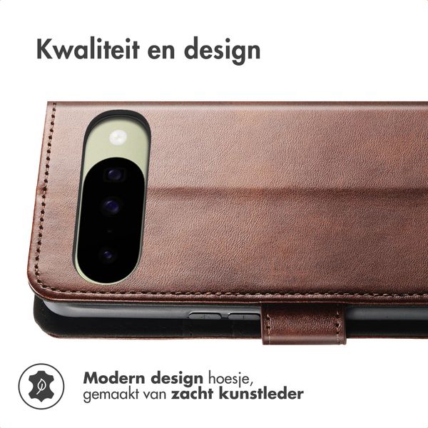 imoshion Luxe Bookcase Google Pixel 10 / 10 Pro - Donkerbruin