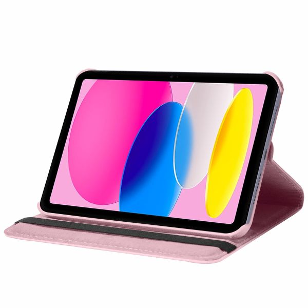 imoshion 360° draaibare Bookcase iPad 10 (2022) 10.9 inch - Roze