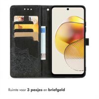 imoshion Mandala Bookcase Motorola Moto G73 - Zwart