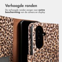imoshion Design Bookcase Samsung Galaxy A57 (5G) - Leopard Mood