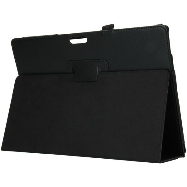 Effen Bookcase Microsoft Surface Pro 7 - Zwart