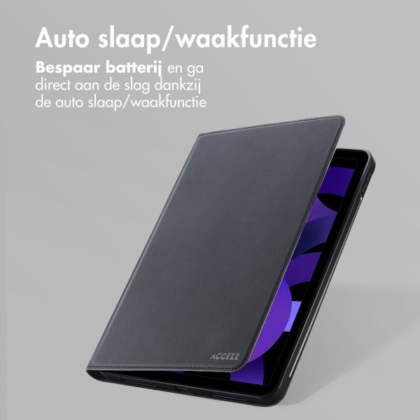 Accezz Classic Tablet Case Apple iPad Mini 7 (2024) / iPad Mini 6 (2021) - Zwart