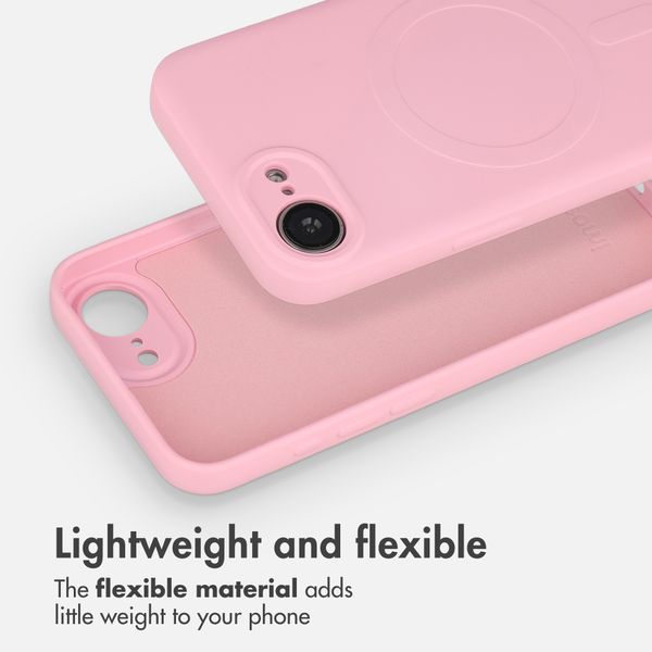 imoshion Colour Back Cover with MagSafe Apple iPhone 17e / 16e - Candy Pink