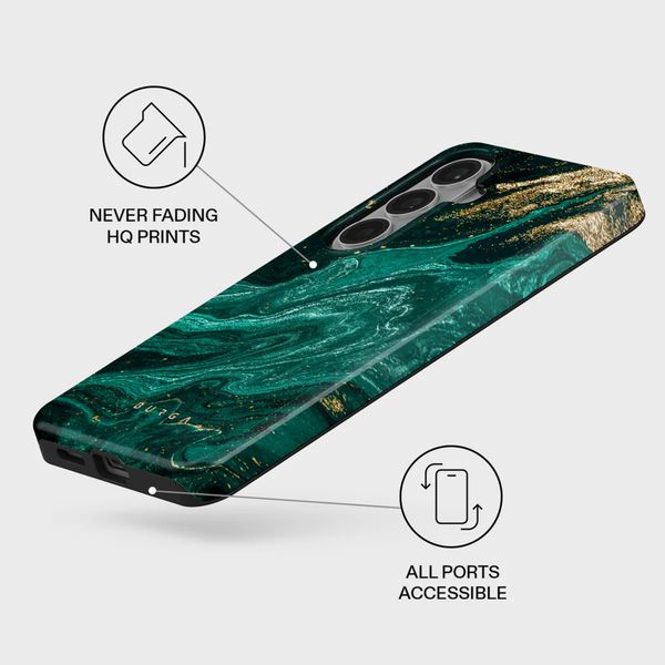 Burga Tough Back Cover with MagSafe Samsung Galaxy S26 - Emerald Pool