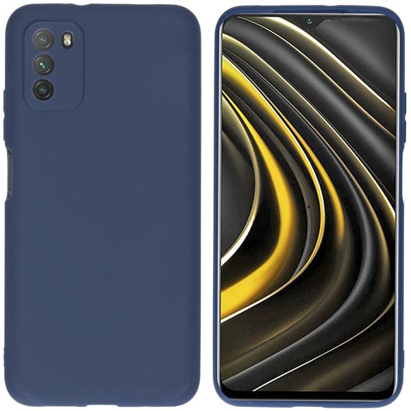 imoshion Color Backcover Xiaomi Poco M3 - Donkerblauw