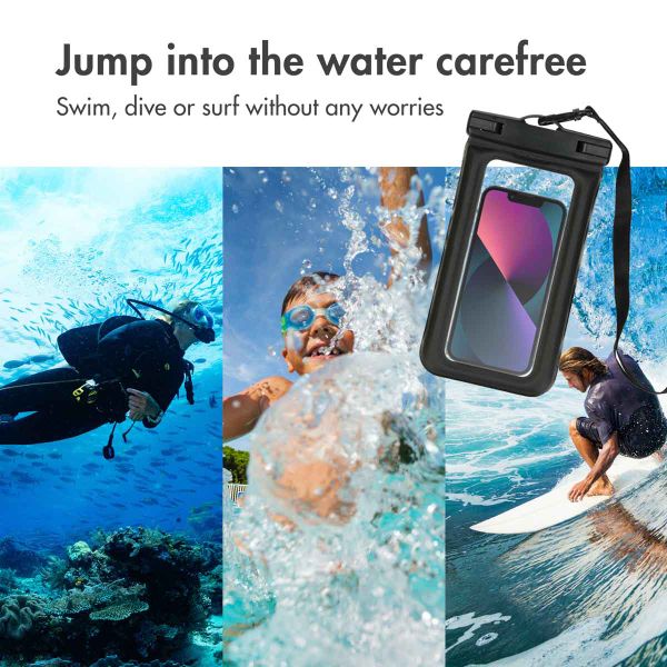 imoshion Universele waterproof pouch - Waterdichte telefoonhoes - Zwart